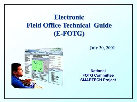 efotog|Field Office Technical Guide (FOTG) 